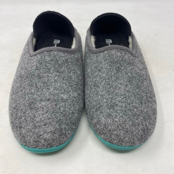 Mahabis Classic Wool Slip On Comfy Slipper Gray Size 6 - Picture 3 of 8